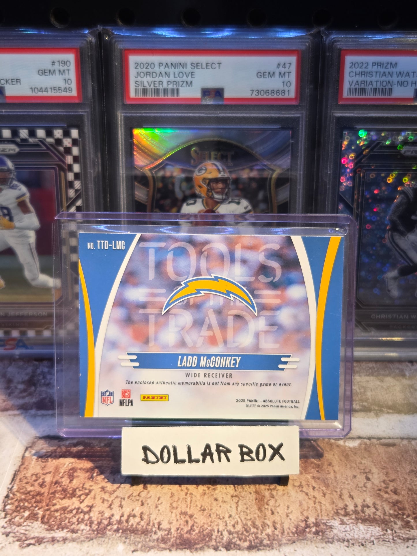 Ladd McConkey Tools of The Trade Dual Patch /249