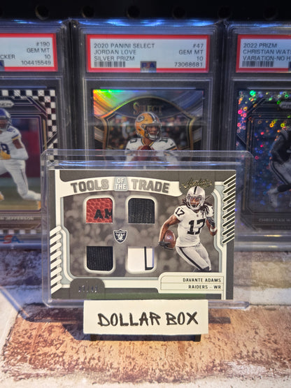 Davante Adams Tools of The Trade Quad Patch /49