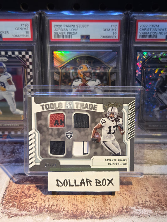 Davante Adams Tools of The Trade Quad Patch /49