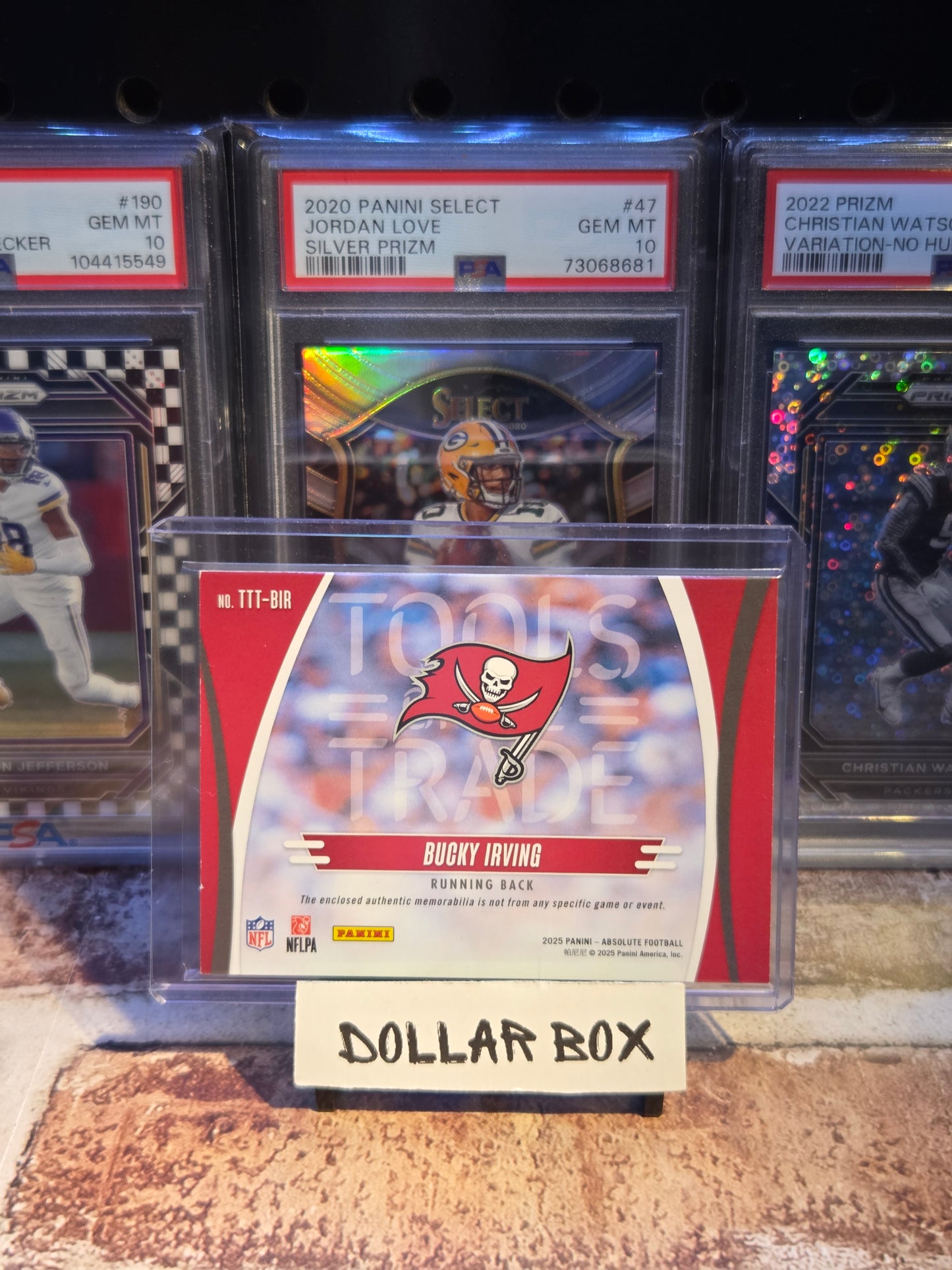 Bucky Irving Tools of The Trade Triple Patch /199