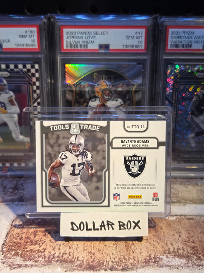 Davante Adams Tools of The Trade Quad Patch /49