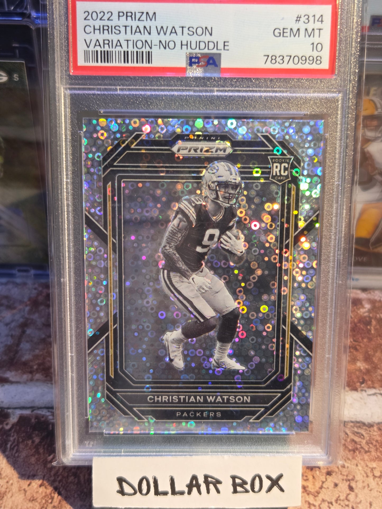 Christian Watson Rookie Variation PSA 10