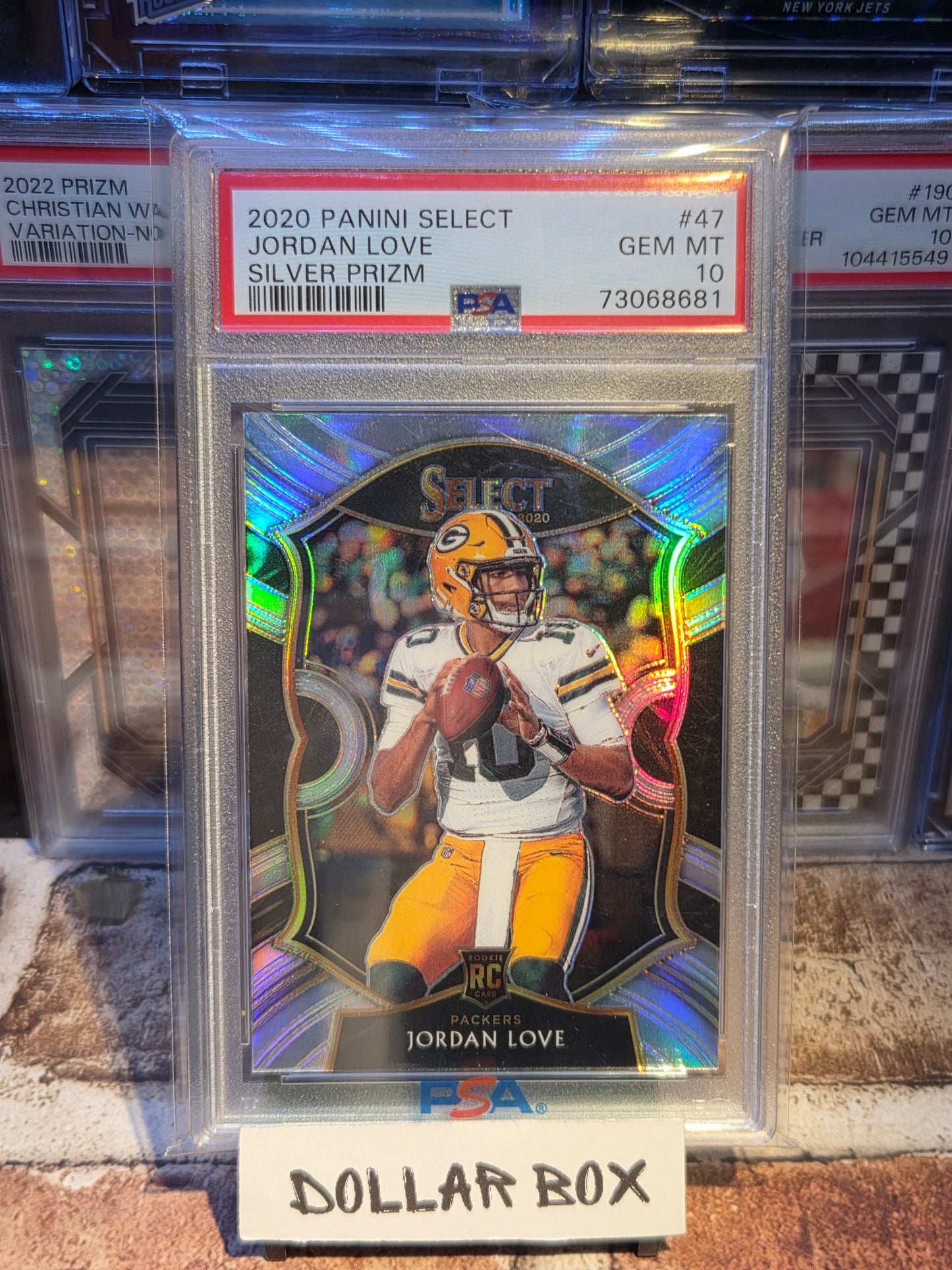 Jordan Love Select Silver Rookie PSA 10