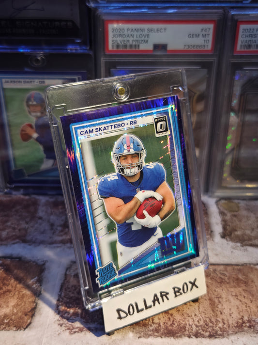 Cam Skattebo Purple Shock Optic Rated Rookie