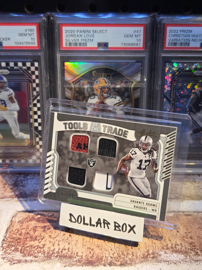 Davante Adams Tools of The Trade Quad Patch /49