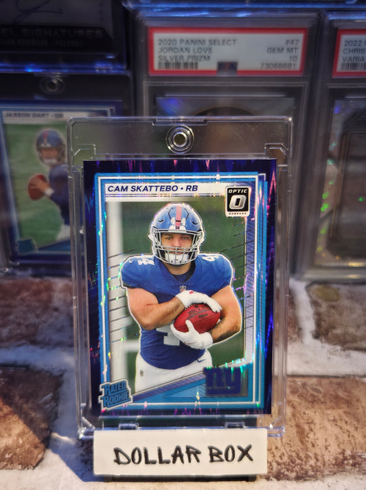 Cam Skattebo Purple Shock Optic Rated Rookie