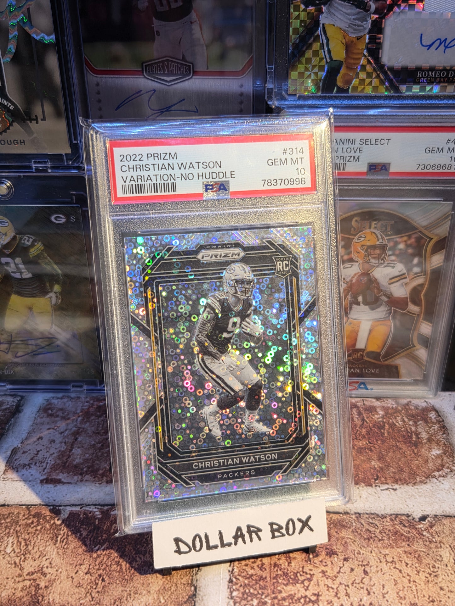 Christian Watson Rookie Variation PSA 10