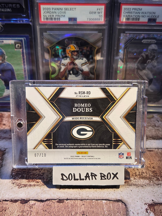 Romeo Doubs Select Gold RPA /10