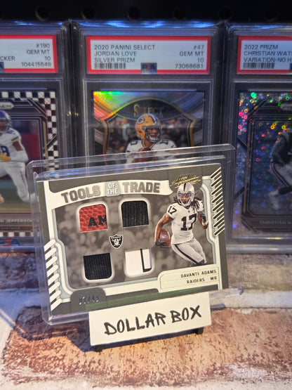Davante Adams Tools of The Trade Quad Patch /49
